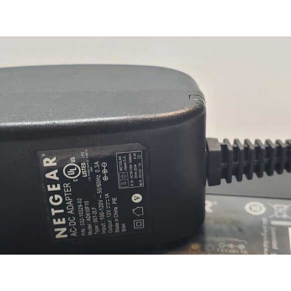 NETGEAR N600 WiFi Range Extender WN2500RP-2 Dual Band 4-Port w/ Power Adapter - Picture 3 of 12